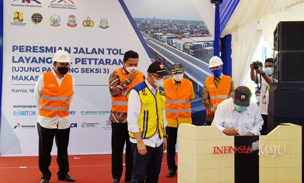 Inauguration of A.P. Pettarani Toll Road