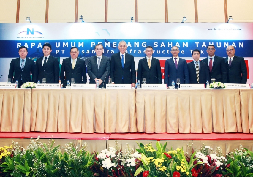 Annual General Meeting of Shareholders (AGMS) of Nusantara Infrastructure Annual General Meeting of Shareholders (AGMS) of Nusantara Infrastructure