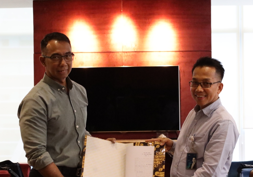 Signing of Deed of Shares Sale and Purchase by PT Energi Infranusantara