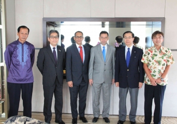 CEO of NEXCO Visits Nusantara Infrastructure