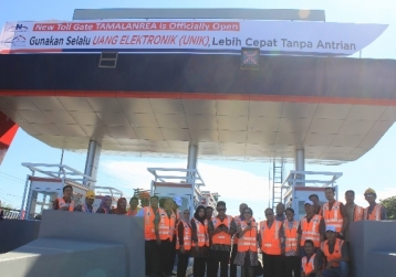 Opening of Tamalanrea Satellite Toll Gate
