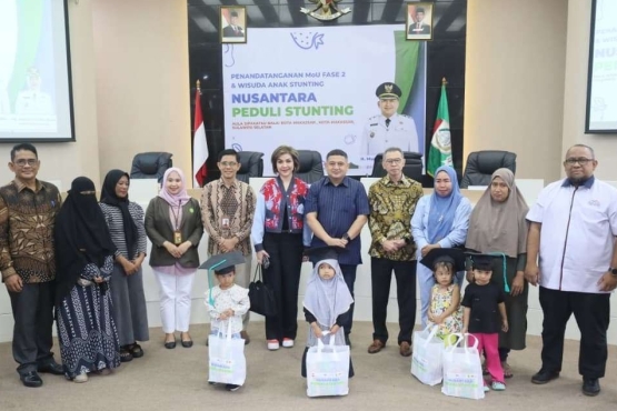 Penurunan Stunting di Makassar Capai 4 Persen
