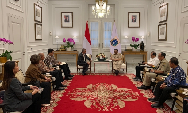 Nusantara Infrastructure Audiensi dengan Gubernur Jakarta Bahas Tol JORR Elevated Cikunir–Ulujami